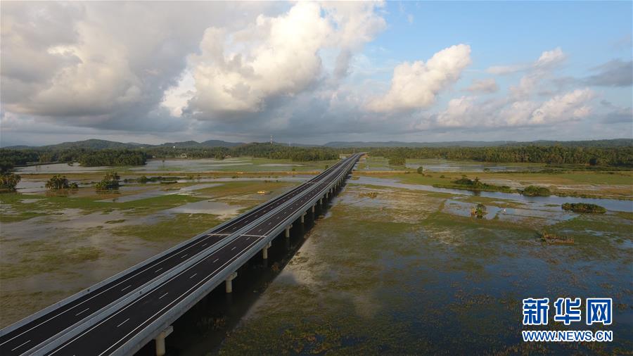 （國際·圖文互動(dòng)）（4）中企承建斯里蘭卡南部高速公路延長(zhǎng)線全線通車