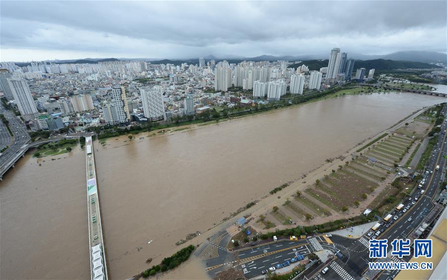 （國際）（3）臺風“海神”過境韓國致2人失蹤