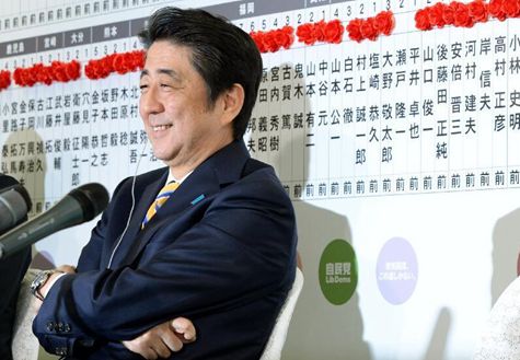 安倍贏選舉易,，贏未來難