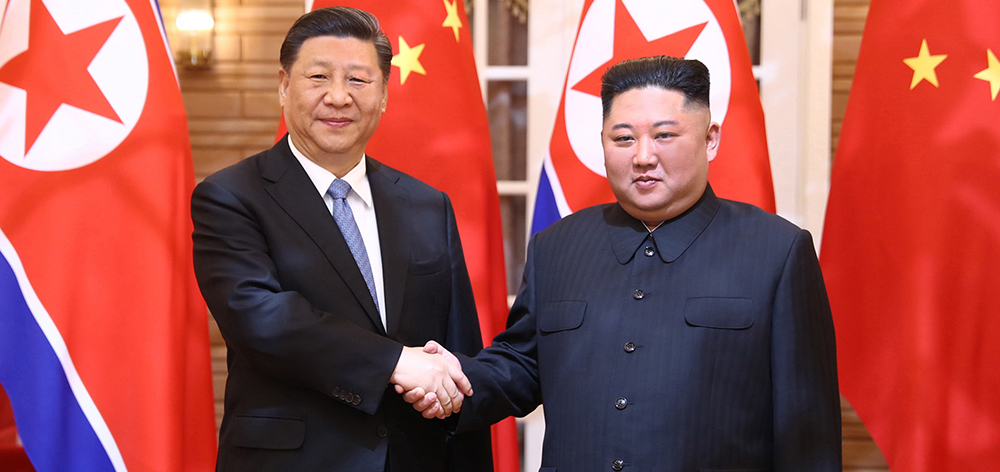 習(xí)近平同朝鮮勞動黨委員長,、國務(wù)委員會委員長金正恩舉行會談