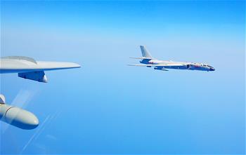 空軍多語種宣傳片《戰(zhàn)神繞島新航跡》向海內(nèi)外發(fā)布